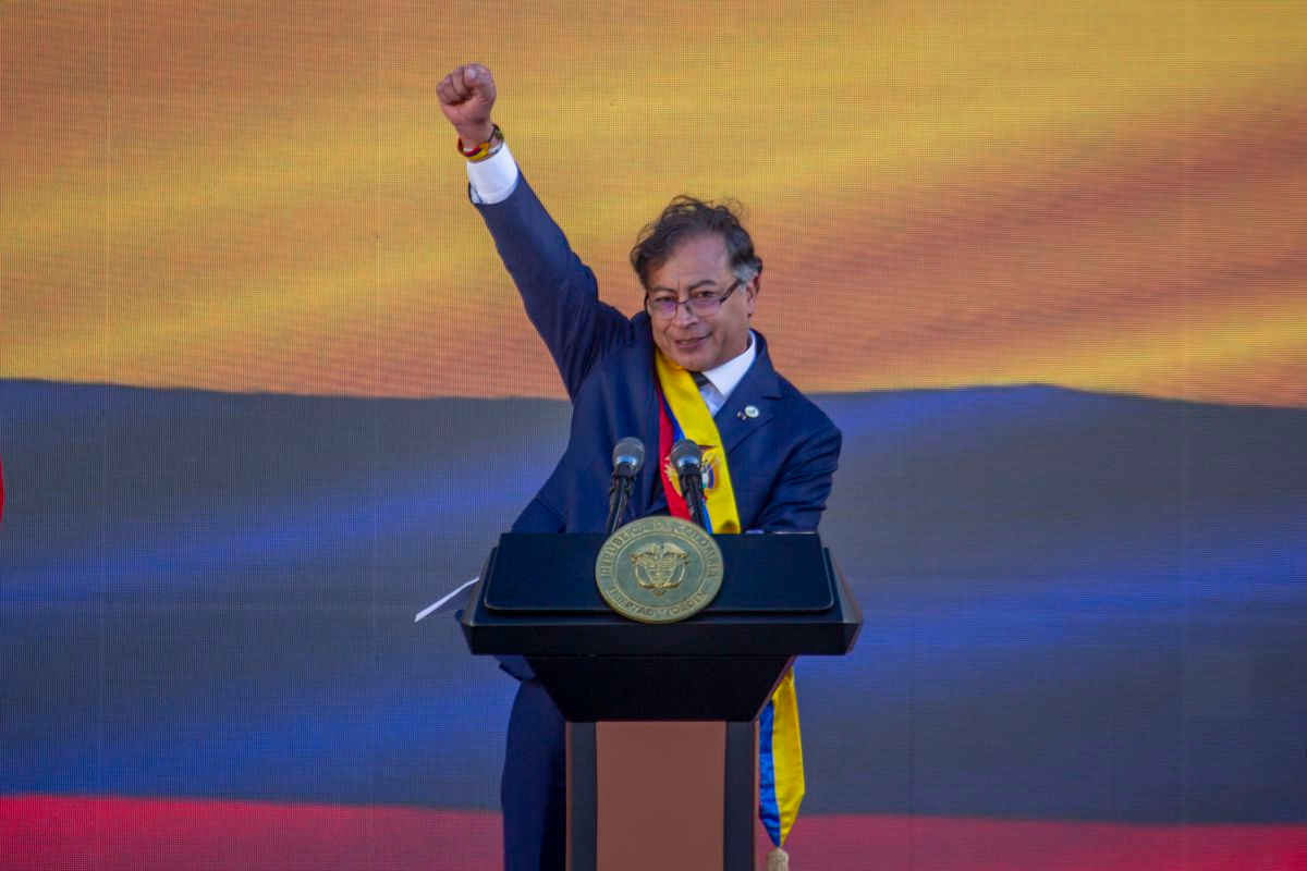 Toma de protesta petro
