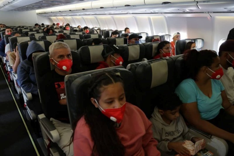 México Repatría a 316 Venezolanos en Nuevo Vuelo