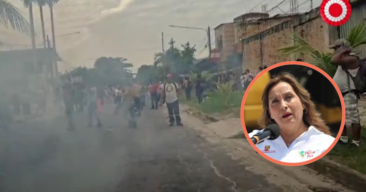 Protesta Iquitos Boluarte