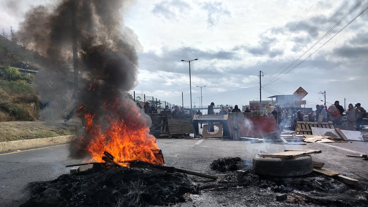 Protestas Ecuador precio diésel