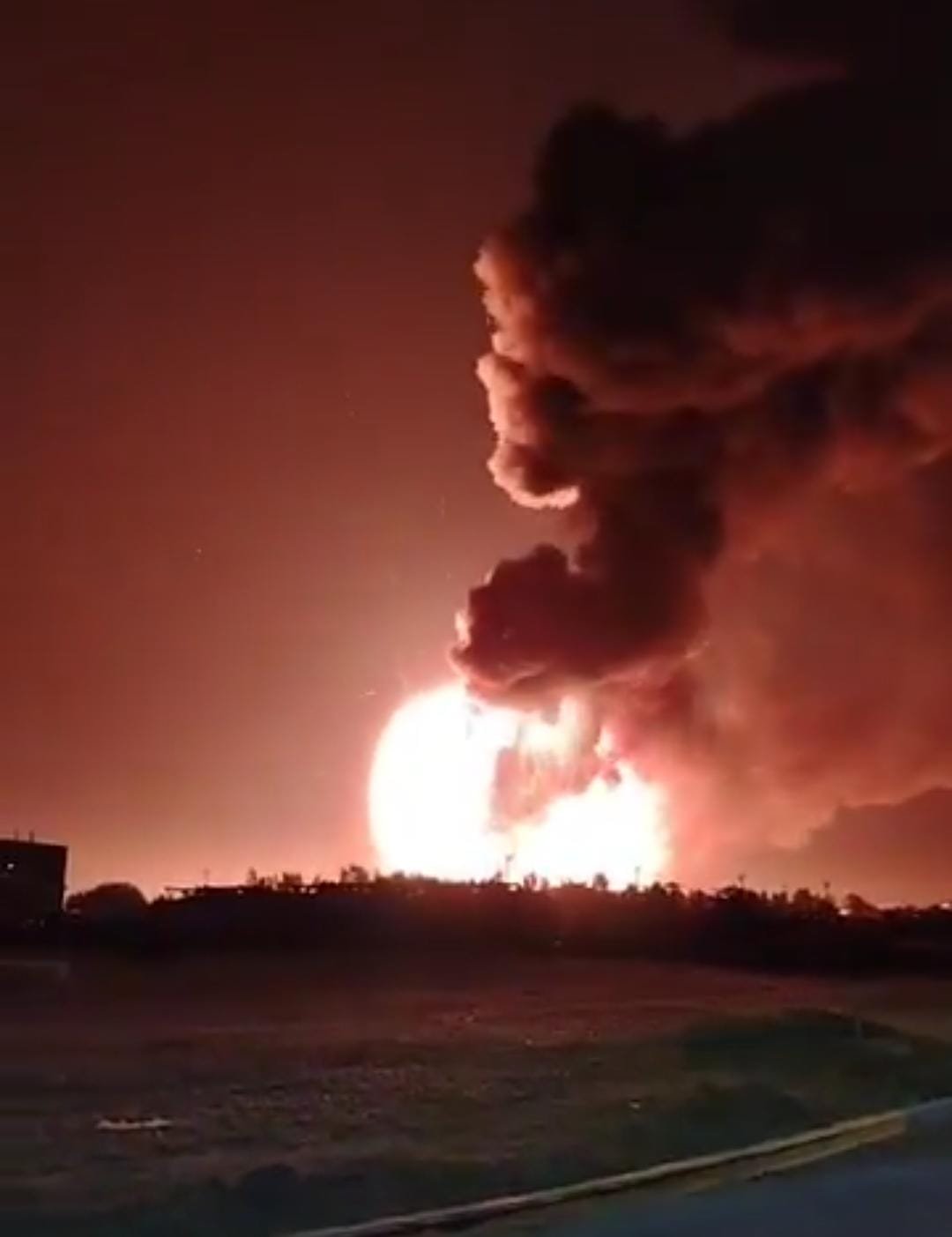Explosión Ezeiza Argentina 