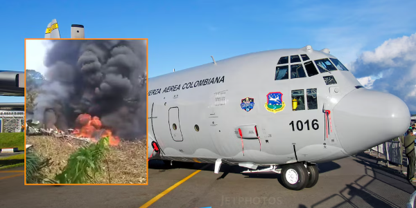 Tragedia aérea en Colombia