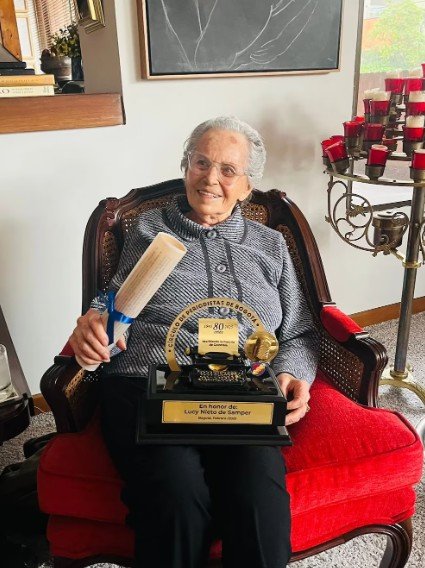 Murió Lucy Nieto de Samper, pionera en el periodismo femenino colombiano