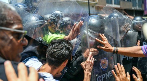 protesta venezuela