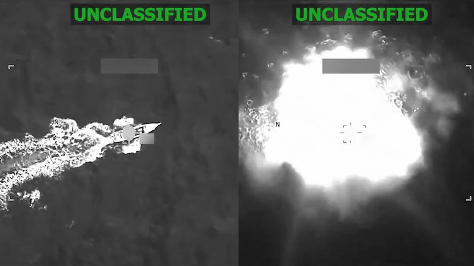 ataque contra embarcación en el Caribe