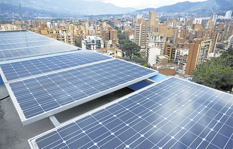 energía solar en Colombia