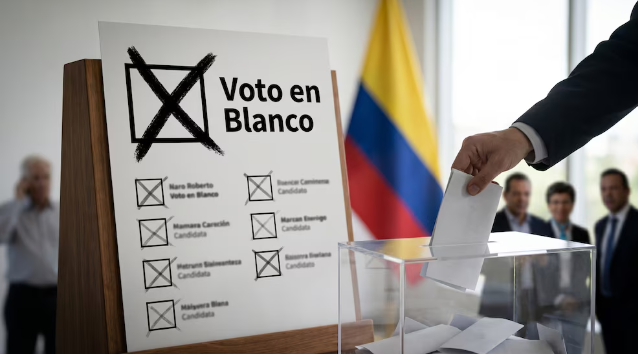 Voto en blanco superó a nueve candidatos en las elecciones presidenciales de Colombia 2026