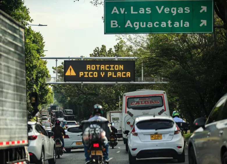 ¿Cuándo rota el pico y placa en Medellín y el Valle de Aburrá para el segundo semestre de 2026?
