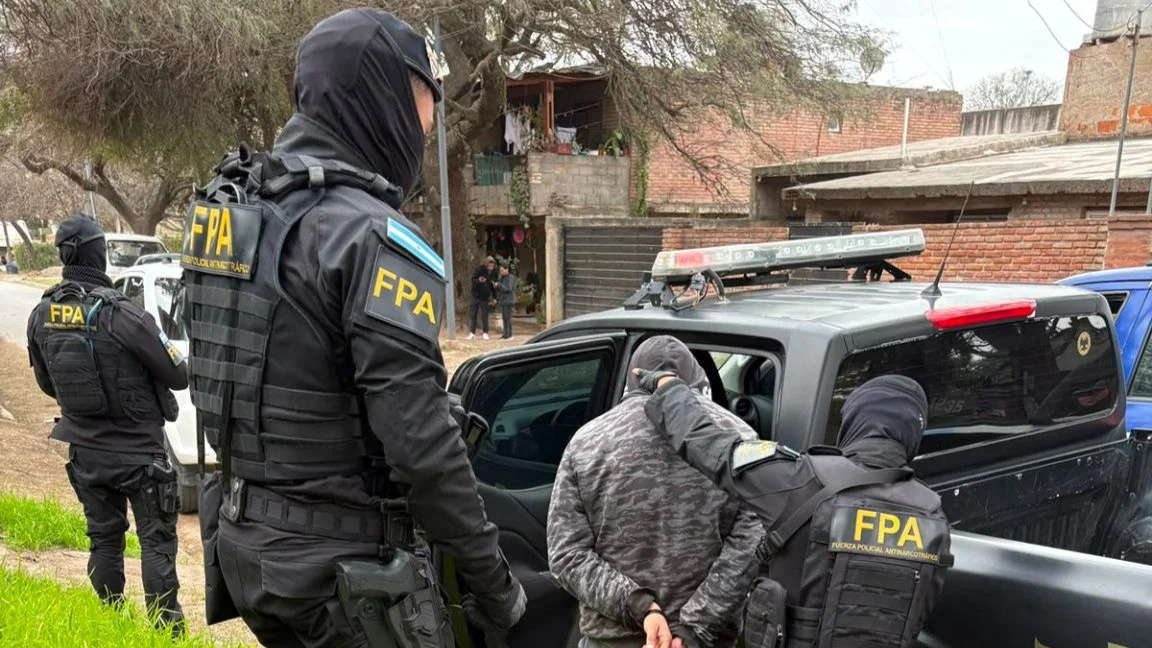 La FPA realiza operativo con el secuestro de marihuana y dos detenidos en la provincia de Córdoba
