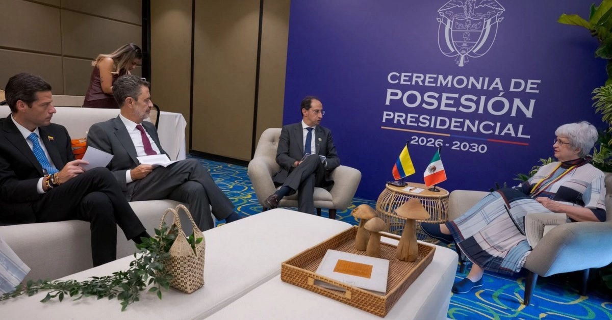México ratifica su compromiso de cooperación y amistad con Colombia tras relevo presidencial