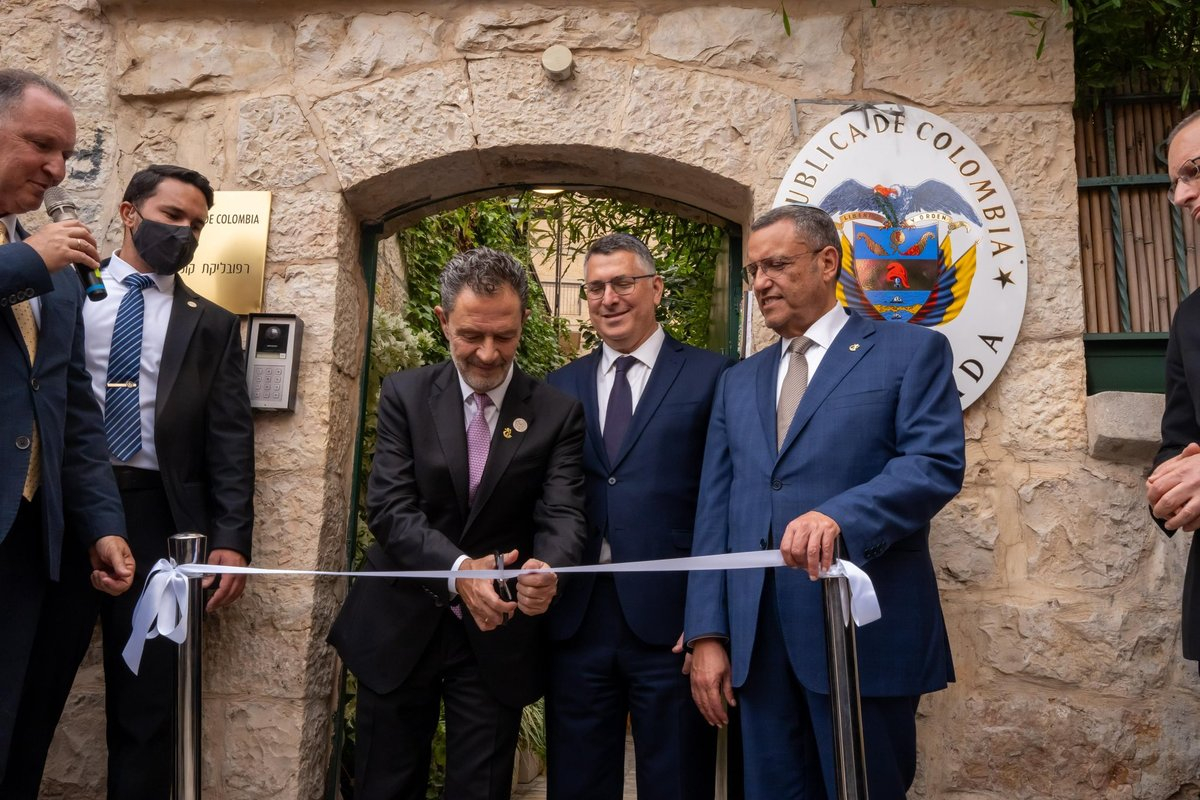 Colombia inaugura su embajada en Jerusalén y redefine su relación con Israel