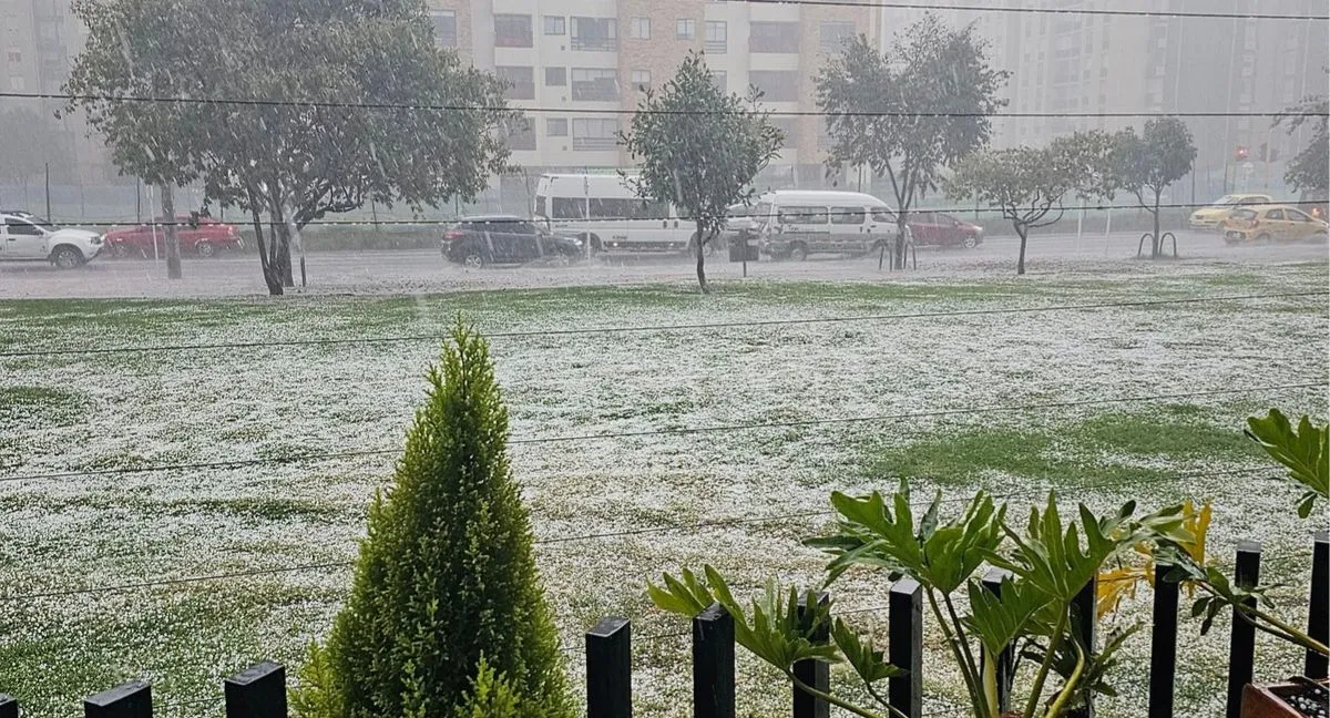 lluvias granizo Bogotá